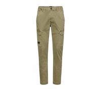 camel active - Cargohose mit elastischem Bund deep olive - Gr. - 40/34