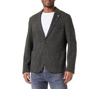 camel active Herren Casual Sakko aus einem Baumwolljersey, Dunkelgrün, 30