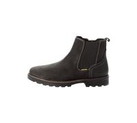 camel active Herren Chelsea Boot aus echtem Leder Schwarz, menswear-43