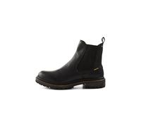 camel active Herren Chelsea Boot aus Echtleder Schwarz, menswear-43