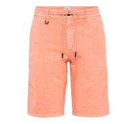 camel active Herren Chino Shorts aus Baumwoll/Leinen-Mix Rot, menswear-40IN