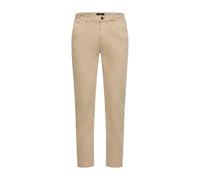 camel active Herren Chinohose aus Baumwolle mit elastischem Bund Regular Fit Beige, menswear-33/32