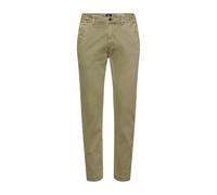 camel active Herren Chinohose aus Baumwolle mit elastischem Bund Regular Fit Olivgrün, menswear-36/32