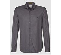 camel active Herren Chris Shark 1/1 Freizeithemd, Mehrfarbig (Dark Blue 16), XX-Large