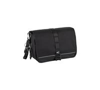 Kulturbeutel CAMEL ACTIVE "Connect", Damen, Gr. B/H/T: 26cm x 20,5cm x 8,5cm, schwarz, Nylon, beschichtet, clean, unifarben, Taschen, perfekt durchdachtes modulares Reisetaschensortiment in vielen Sty