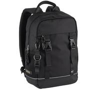 camel active Herren Connect Rucksack mit vielseitigen Befestigungsoptionen Schwarz, Menswear-S