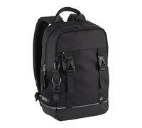 camel active Herren Connect Rucksack mit vielseitigen Befestigungsoptionen Schwarz, Menswear-S