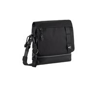 camel active Herren Connect Umhängetasche mit Magnetverschluss Schwarz, Menswear-S