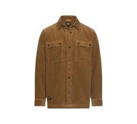 camel active - Cord Overshirt aus 100% Baumwolle sepia brown - Gr. - M