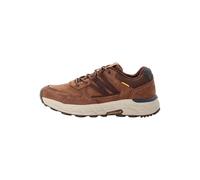 camel active Herren Cross Country Sneaker mit Nubukleder-Besatz Braun menswear-41