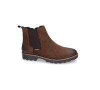 camel active Herren Erwachsene Chelsea Boots Flow 53FWA02-350320 Pull-on Nubukleder Cafe (320) 40 EU