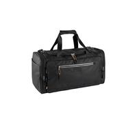 camel active Herren Explore Weekend Bag aus recyceltem Nylon Schwarz, Menswear-L