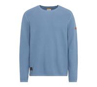 camel active Herren Feinstrickpullover aus Organic Cotton Blau, Menswear-XL