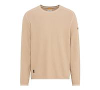 camel active Herren Feinstrickpullover aus Organic Cotton Sand, Menswear-XXL