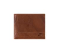 camel active Herren Field Geldbörse aus fein genarbtem Leder mit RFID Schutz Cognac, Menswear-M
