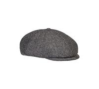 camel active Herren Flat Cap mit Baumwollfutter Grau, Menswear-M
