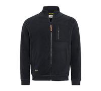 camel active Herren Fleecejacke aus recyceltem Polyester Dunkelblau, Menswear-M