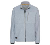 camel active Herren Fleecejacke mit Brusttasche Steingrau, Menswear-XXL
