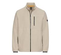 Fleecejacke mit Stehkragen Beige M