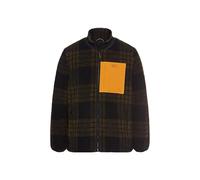 Camel Active Sweatjacke Herren mit Reißverschluss, Kordelzug und Kontrasttasche Dunkelbraun L
