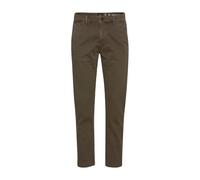 camel active - fleXXXactive® Chino Regular Fit aus Baumwollmix dark brown - Gr. - 32/30