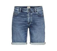 camel active Herren fleXXXactive® Jeansshorts im Regular Fit Blau, menswear-44IN