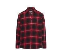 camel active - fleXXXactive® Langarmhemd aus leichtem Flanell amaryllis - Gr. - 3XL