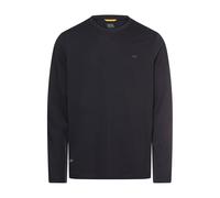 camel active Herren fleXXXactive® Langarmshirt mit Rundhalsausschnitt Dunkelblau, Menswear-M