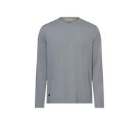 camel active Herren fleXXXactive® Langarmshirt mit Rundhalsausschnitt Sturmblau, Menswear-L