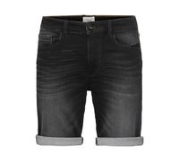 camel active Herren fleXXXactive® Sweat Denim Shorts Slim Fit Schwarz menswear-38IN