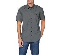 camel active Herren Freizeithemd Halbarm Hemd, Dark Blue Stars Pattern, M