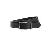 camel active Herren Gürtel aus hochwertigem Leder Schwarz, menswear-3XL