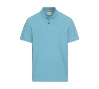 camel active Herren Halbarm Poloshirt aus Reiner Baumwolle Blau menswear-3XL