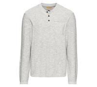 Camel Active - Henley Langarmshirt aus einem Baumwollmix dark navy - Gr. - M