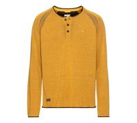 camel active Herren Henleyshirt aus zertifiziertem Organic Cotton Gelb Menswear-M