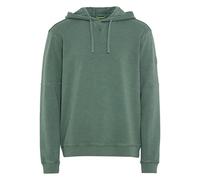 camel active Herren Hoodie aus Reiner Baumwolle Grün Menswear-M