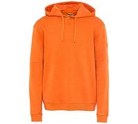 camel active Herren Hoodie aus Reiner Baumwolle Orange Menswear-M