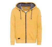 camel active, Herren Hoodiejacke Sweatjacke Kapuzenjacke Sweaterstrick Yellow XL