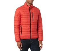 camel active Herren Jacke Leichte Steppjacke Ohne Kapuze, Rot, 52