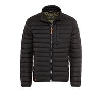 camel active Herren Jacke Leichte Steppjacke Ohne Kapuze, Schwarz, 33