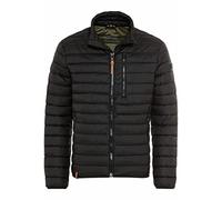 camel active Herren Jacke Leichte Steppjacke Ohne Kapuze, Schwarz, 34