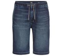 camel active Herren Jeansshorts im Relaxed Fit Dunkelblau, menswear-32IN