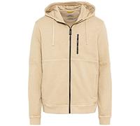 camel active Herren Kapuzen-Sweatjacke aus Reiner Baumwolle Beige menswear-5XL