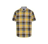 Camel Active Herren Karohemd aus reiner Baumwolle Sonnengelb Gr. 3XL