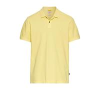 camel active Herren Kurzarm Poloshirt aus Baumwolle Gelb, Menswear-S