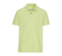 camel active Polo-Shirt Herren Regular Fit Kurzarm Baumwoll-Piqué grün, M