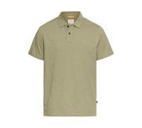 camel active Herren Kurzarm Poloshirt aus Organic Cotton Dunkelgrün, Menswear-M