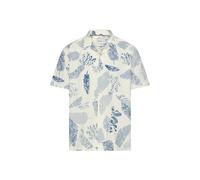 camel active - Kurzarmhemd aus elastischem Material indigo blue - Gr. - XXL