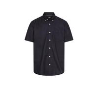 camel active Herren Kurzarmhemd aus Leinenmix Dunkelblau, menswear-4XL