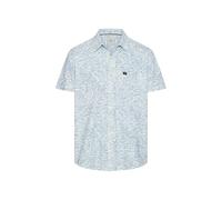 Camel Active Kurzarmhemd mit Allover-Print Indigoblau Größe XXL